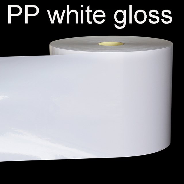 Inkjet Label Rolls PP Glossy Label for Inkjet