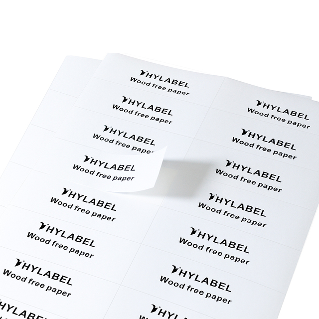 A4 Woodfree Writing Self Adhesive Label Paper for Printing and Labeling